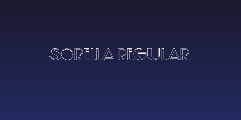 Sorella Regular Social Header