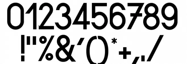 Sornette Bold Font OTHER CHARS