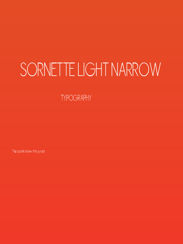 Sornette Light Narrow Poster