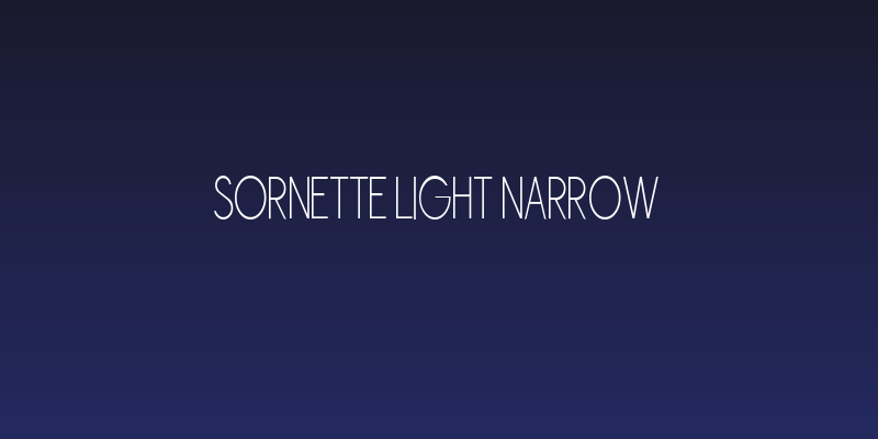 Sornette Light Narrow Social Header