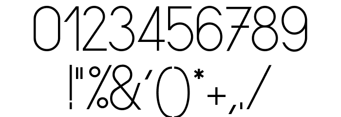 Sornette Light Font OTHER CHARS