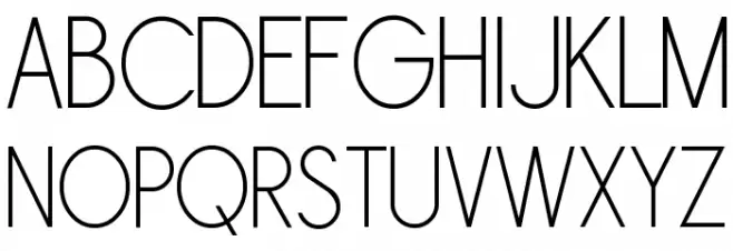 Sornette Light خط أحرف كبيرة