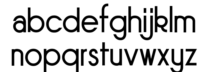 Sornette Font LOWERCASE