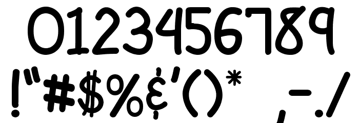 Sorority LaneRegular Font OTHER CHARS