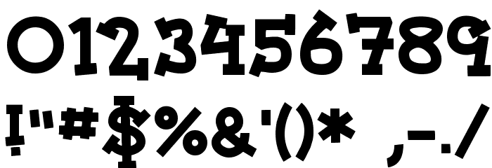 Sorority Font OTHER CHARS