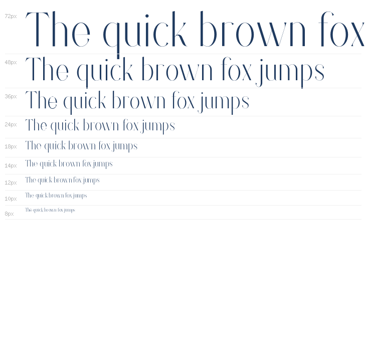 Sorrelia Demo Regular Waterfall