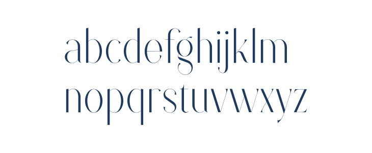 Sorrelia Demo Regular Lowercase