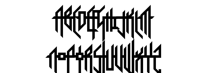 Sorrier Statements Regular Font LOWERCASE