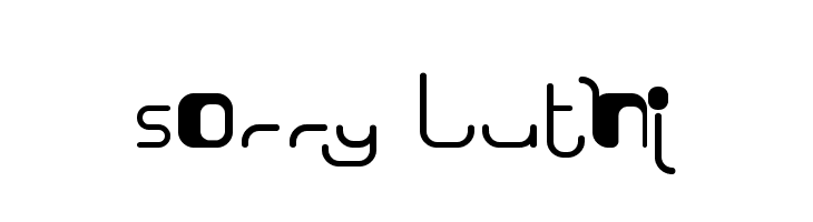 Sorry Luthi  フリーフォントのダウンロード