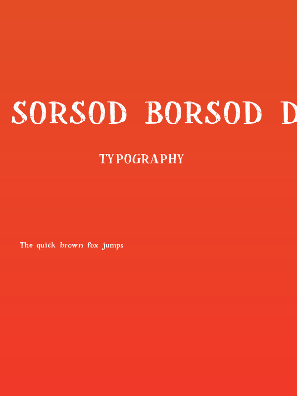 Sorsod Borsod Demo Poster