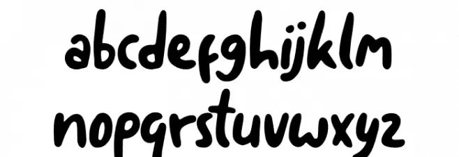Sortelo 字体 小写
