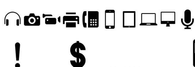 Sosa Regular Font OTHER CHARS