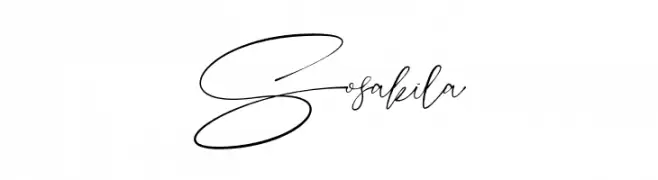 Sosakila Шрифта