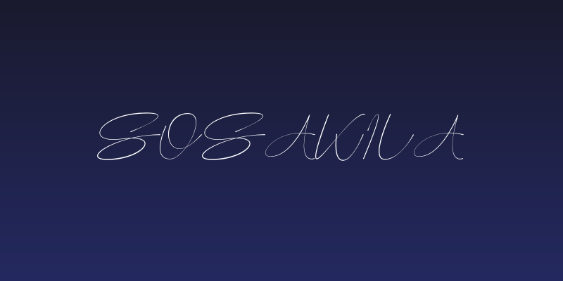 Sosakila Social Header