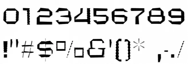 Sosei Regular フォント その他の文字
