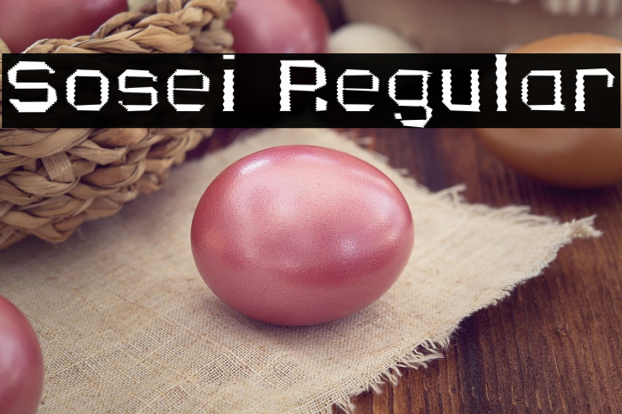 Sosei Regular Example 1