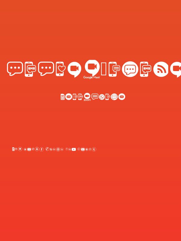 Sosmed_phone Regular Poster