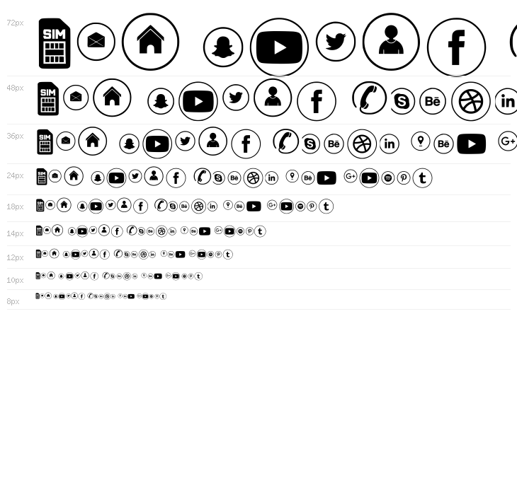 Sosmed_phone Regular Waterfall