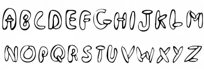 Soss Schriftart Groß