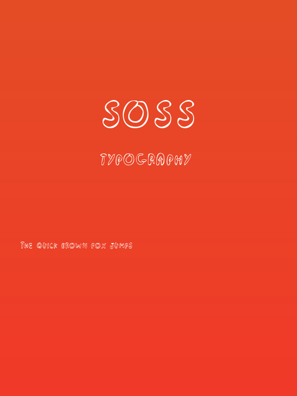 Soss Poster