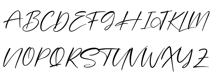 Sothardjo Font UPPERCASE