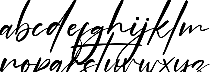 Sothardjo Font LOWERCASE