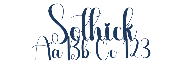 Sothick Font Preview