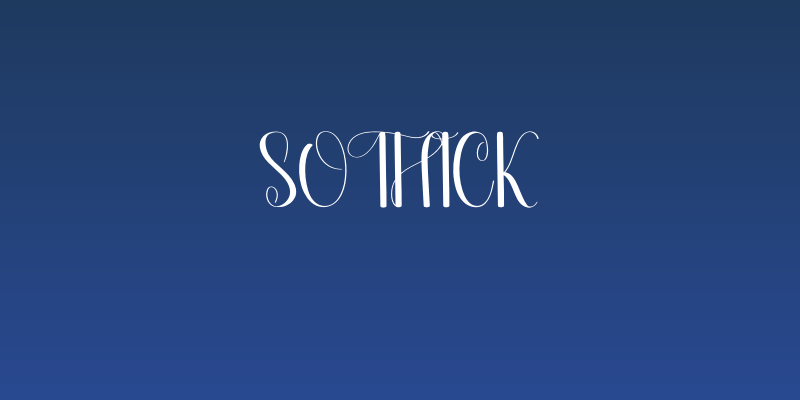 Sothick Social Header