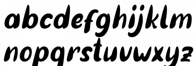 Sotis Italic Caratteri MINUSCOLO