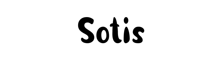 Sotis  नि: शुल्क फ़ॉन्ट्स डाउनलोड