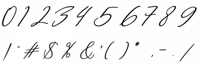 Sottalica Font OTHER CHARS