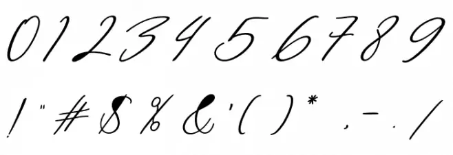 Sottalica Font OTHER CHARS