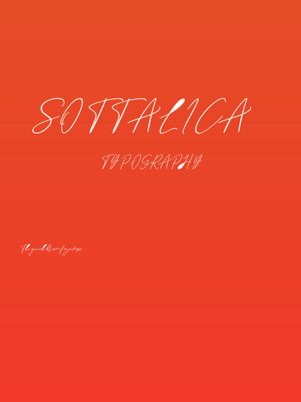 Sottalica Poster