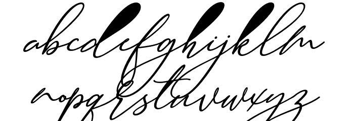 Sottalica Font LOWERCASE