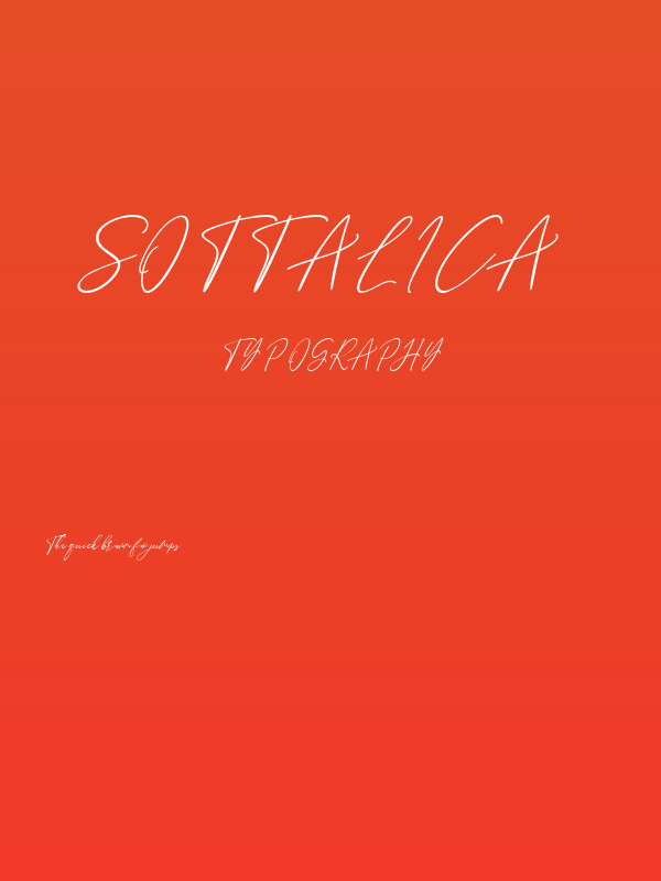 Sottalica Poster