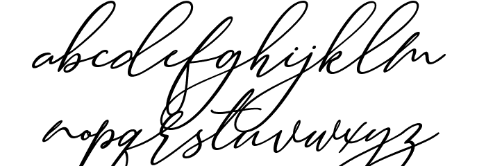 Sottalica Font LOWERCASE