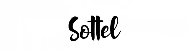 Sottel  フリーフォントのダウンロード