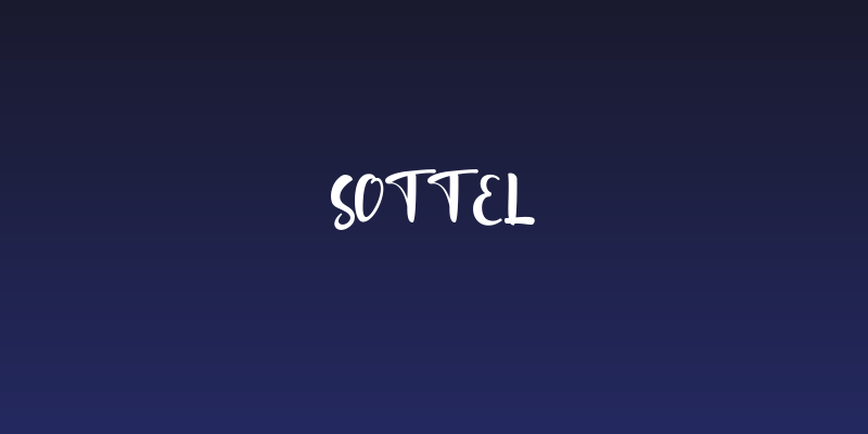 Sottel Social Header