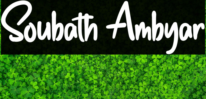 Soubath Ambyar Example 3