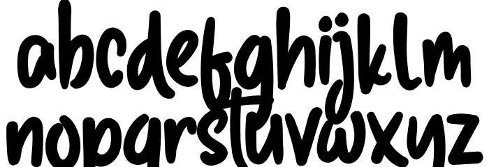 Soubath Ambyar Font LOWERCASE