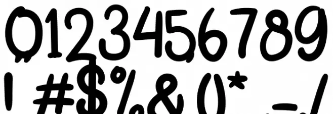 SoubathAmbyarRegular Font OTHER CHARS