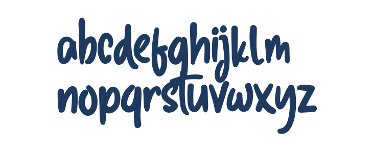 SoubathAmbyarRegular Lowercase