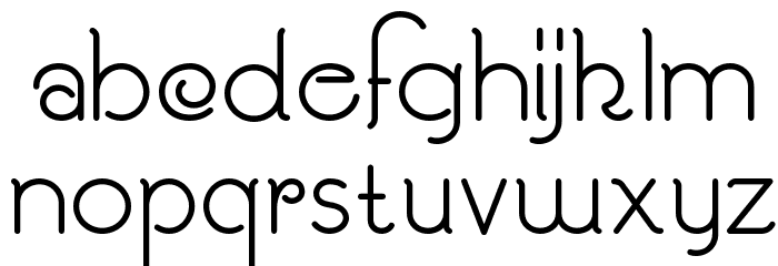 Souci Sans NF Font LOWERCASE