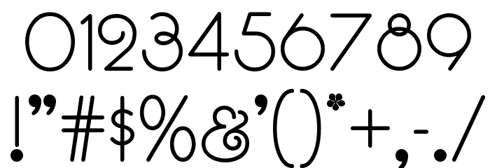 SouciSansNF Font OTHER CHARS