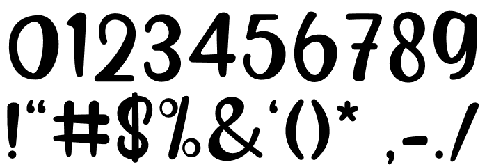 Soul Billani Font OTHER CHARS