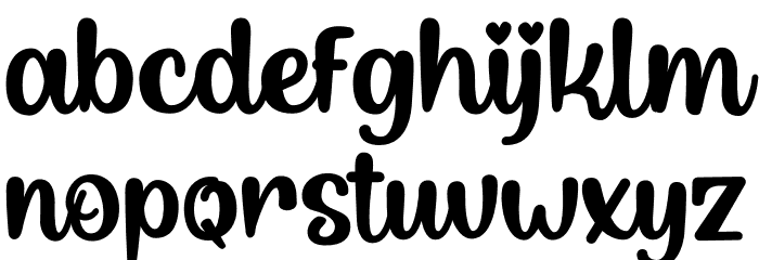 Soul Billani Font LOWERCASE