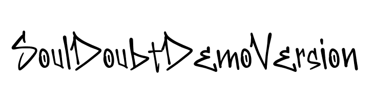Soul Doubt Demo Version  免费字体下载