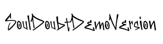Soul Doubt Demo Version  Fuentes Gratis Descargar