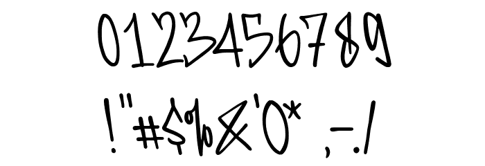 Soul Doubt Demo Version Font OTHER CHARS