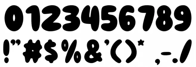 Soul Journey フォント その他の文字